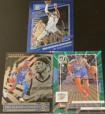 2021-22  Optic Shai Gilgeous-Alexander #147 Blue Velocity,Illusions #35; #100
