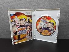 Nintendo Wii Naruto Clash Of Ninja Revolution III Tested Disc And Manual Only 