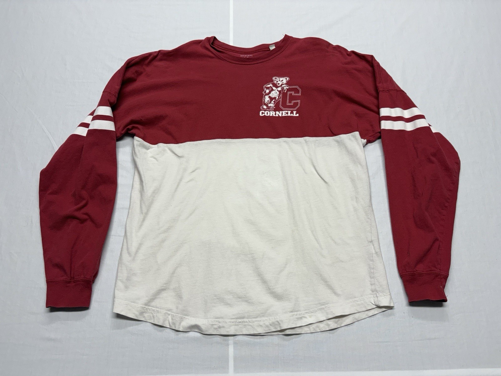 Cornell University NCAA Women’s Leave Brand Spirit-Style Long Sleeve Shirt Small
