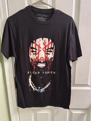 Sleep Token T Shirt Size M Official Vessel Mask Hot Topic Used CLEAN TMBTE