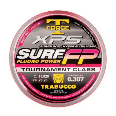 Monofilament XPS Surf Fluoro Pink 600 M Trabucco