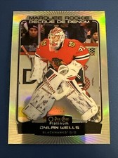 2022-23 O Pee Chee Platinum Marquee Rookie Rainbow 279 Dylan Wells Blackhawks