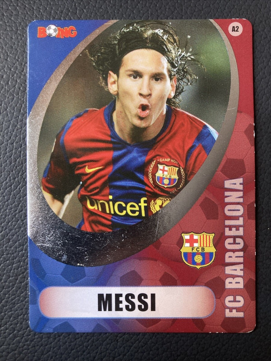 rare messi cards Lionel Soccer Lionel Messi Boing 2008 SUPER