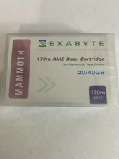 EXABYTE  #312629,  8mm-170m AME 20GB/40GB Data Cartridge