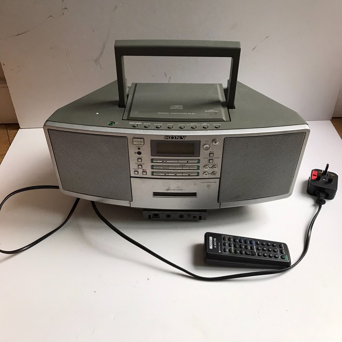 SONY パーソナルオーディオシステム　ZS-D5 Osobisty system audio Sony ZS-D5 Odtwarzacz CD/RADIO/KASETOWY | eBay