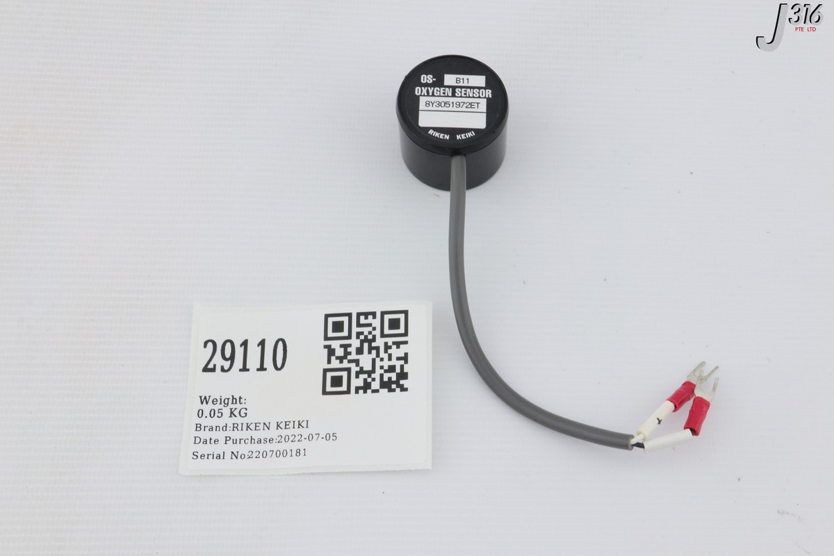 29110 RIKEN KEIKI OXYGEN SENSOR, 8Y3051972ET OS-B11 | eBay