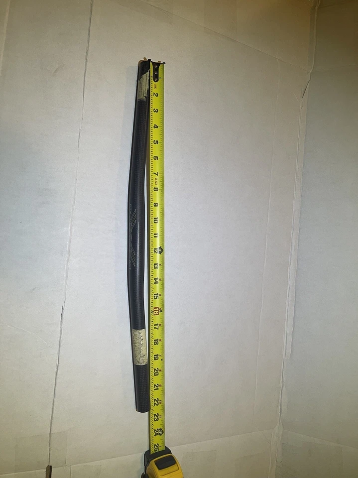 "Manillar de carbono Forte CTX ACT - Manillar de barra plana de carbono de una sola velocidad de 22"" de ancho" Foto 3 de 4