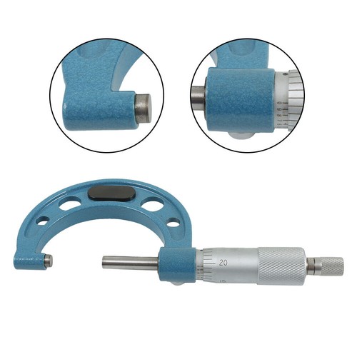 0-4"/0.0001" Premium Outside Micrometer Set Machinist Tool Precision Carbide Tip - Picture 5 of 16