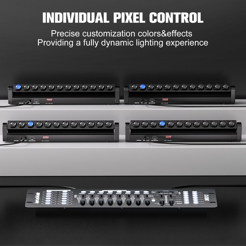12x20W LED Stage Moving Head Beam Bar Light RGBW DMX DJ Disco PartyClub Lighting - Picture 6 of 17