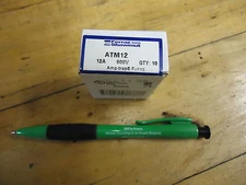Ferraz Shawmut ATM12 FUSE, FAST ACTING, 12A, 600V Brand New. 10 Pieces!