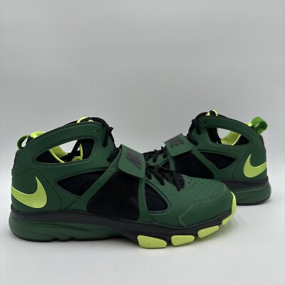 Nike Zoom Huarache Tr Mid Green Lantern 2010 Size 13 Brand Nike Zoom Huarache Tr Mid Green Lantern 2010 Size 13 Brand