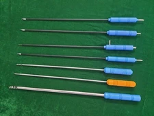 7pc Laparoscopic Myoma Screw/Monopolar Hook 5mmx330mm Surgical Instruments