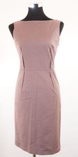 Antonelli Firenze Dress Sheath Dress Size 34 Dusky Pink Elegant Knee Length Sleeveless A340