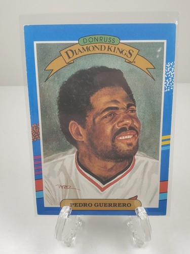 Donruss 1991 Baseball Card #25 Pedro Guerrero St Louis Cardinals