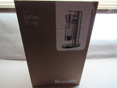 Breville Sparkling Water Carbonator, BCA600BSS, Brushed Stainless Steel NEW!!
