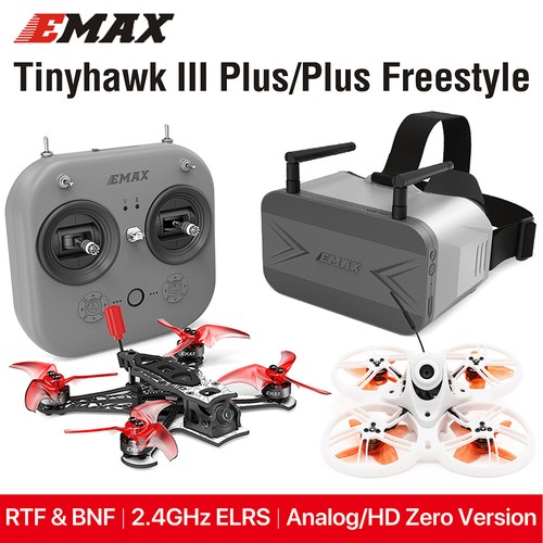EMAX Tinyhawk III Plus/Freestyle FPV Racing Drone Kit RTF BNF 1/2S 2.4GHz ELRS - Picture 2 of 27