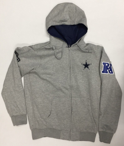 NFL Dallas Cowboys Full Zip Reversible Men's Jacket Small - Picture 3 of 6