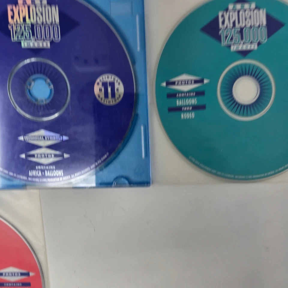 Vintage Macintosh Art Explosion 750,000 Design Software 13 Disc Set 1996 Unused - Image 4 of 4