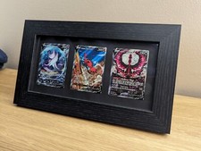 Pokemon card display frame - Triple Black