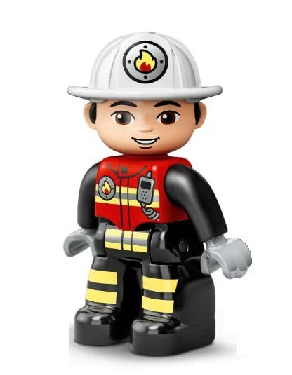 LEGO Duplo: Figura De Bombero Con Extintor - Imagen 2 de 4