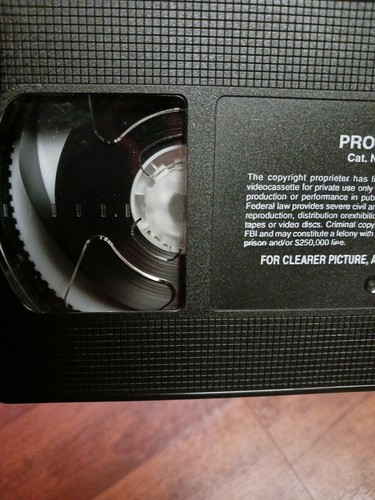 Prom Night (1980, VHS) Jamie Lee Curtis Leslie Nielson Cult Horror Slasher RARE - Picture 3 of 6