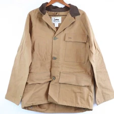 Vintage Duxbak Hunting Utility Jacket Canvas Removeable Pocket Men's XL