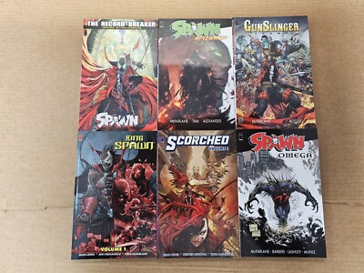 6 Trade Lot SPAWN King Gunslinger Scorched Omega Aftermath 298-301 Image Todd