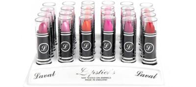 Laval feuchtigkeitsspendender Lippenstift, vollständige Palette von Farbtönen verfügbar - KOSTENLOSER VERSAND UK