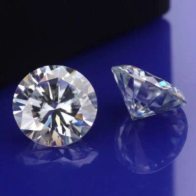 3Ct..Excellent Round Brilliant Cut Certified Clarity D Color Lab Grown Diamond
