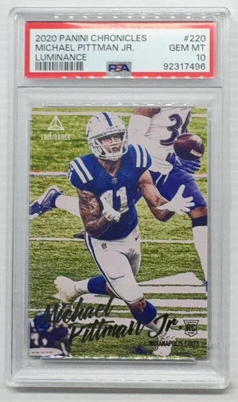 Michael Pittman Jr. Panini Chronicles Luminance #220 Base