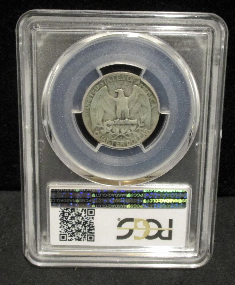 1943-S Washington Silver Quarter - PCGS  F12 - DDO FS-101(17)    ENN COINS - Image 2 of 2