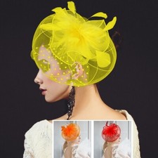 Headband Hair Clip Kentucky Derby Wedding Hat Church Dressy Cocktail Fascinator