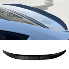 Universal Fit Sedan Coupe Rear Boot Trunk Spoiler Ducktail HighKick Wing Unpaint