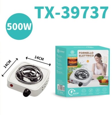 Elektroherd Elektrokochfeld Kaffeekochfeld 500W Tx-39737 linq