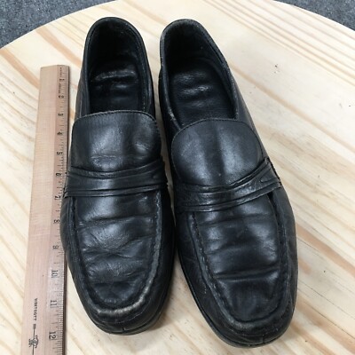 Florsheim Shoes Womens 10 D Moc Toe Loafers 60049 Black  display picture 1