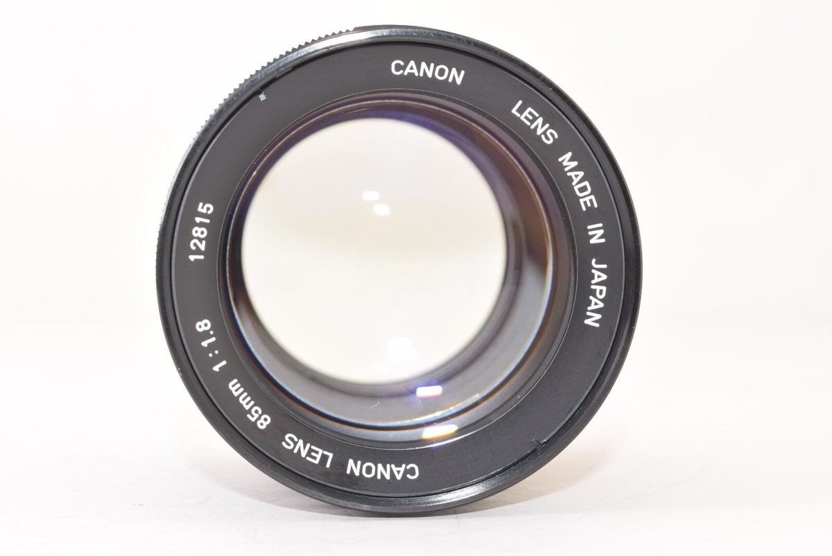 CANON LENS 85mm 1:1.8 L39 ライカスクリューマウント Canon 85mm F/1.8 L39 Leica Screw Mount Portrait Lens From