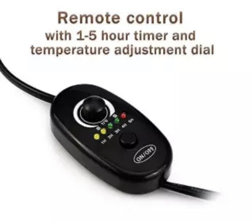 Quemador de incienso eléctrico regulador AM con temporizador ajustable | oro hial | - Imagen 3 de 7