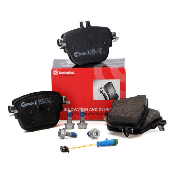 Brembo P50141 BremsbeläGe + Wako FüR Mercedes E-KLASSE W213 S213 Cls C257 Hinten-image