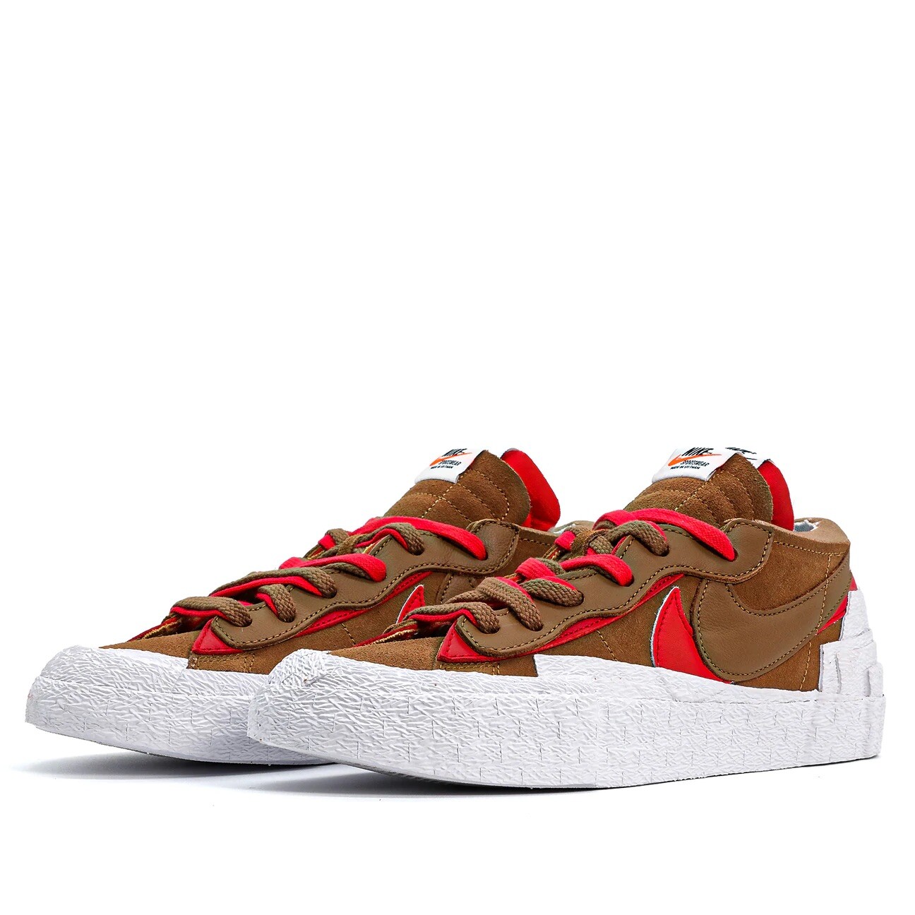 NEW! Nike Blazer Low x sacai British Tan 2021 - Size 12 | eBay