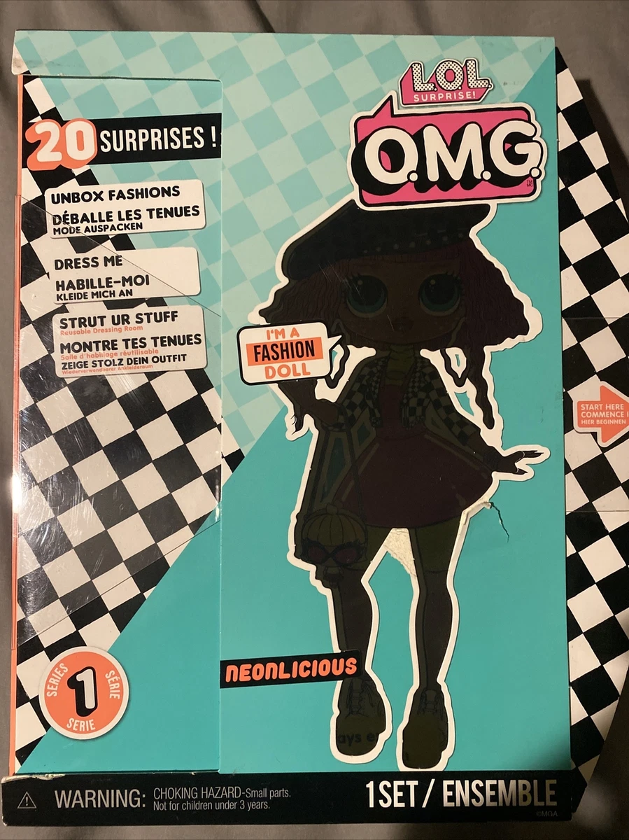 L.O.L. Surprise 560579E7C Top Secret Neonlicious Doll