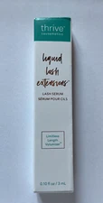 Thrive Causemetics Liquid Lash Extension Lash VEGAN Serum .10 fl oz NEW in Box