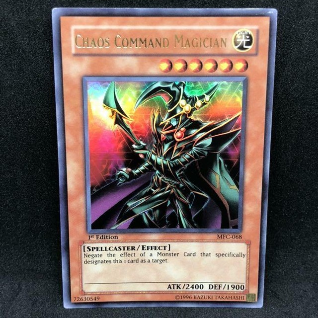 YuGiOh Chaos Command Magician Asian Ultra Rare 1st MFC