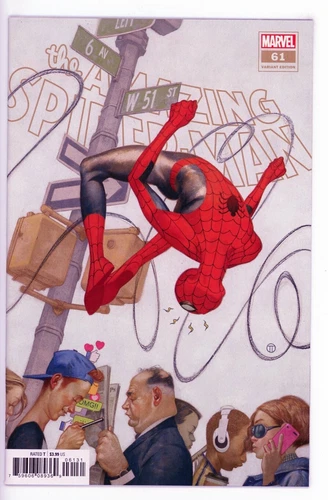 AMAZING SPIDER-MAN #61 NM 2021 JULIAN TOTINO TEDESCO VARIANT 1st PRINT b-305