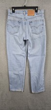 Vintage Levis 550 Jeans Mens 34x32 Relaxed Fit Tapered Leg Made in USA 1997 90s