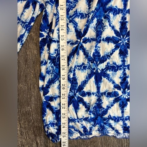 Michael Kors 3/4 Sleeve 100% Viscose Relaxed Fit Size Large - Picture 9 of 12