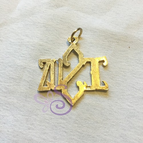 Gold Over 925 Sterling Silver Jesus Star of David Messianic Pendant 21x20mm New - Picture 2 of 3