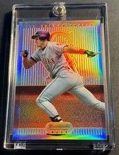 1995 TIM SALMON BOWMAN BEST REFRACTOR  #33 ANGELS  (510)