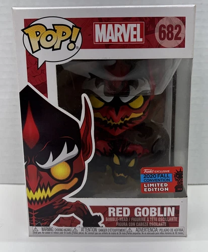 Funko Pop! #682 Marvel Red Goblin 2020 Convención de Otoño Edición Limitada