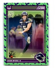2024 PANINI SCORE OR TREAT GREEN BATS JASON MYERS SEATTLE SEAHAWKS #259