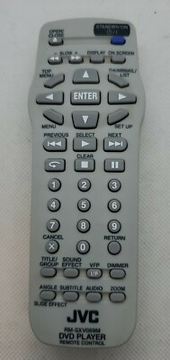 Original JVC RM-SXV069M Remote Control XVN222 XVN422S XVN332S XVN420B XVN322S